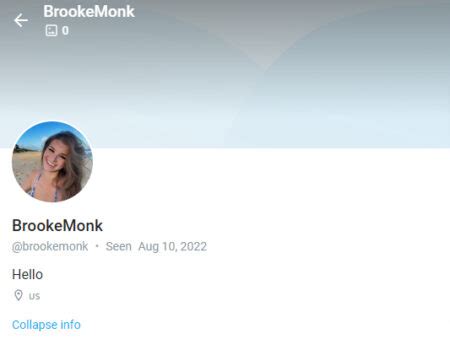 does brooke monk have only fans|Brooke Monk About Onlyfans